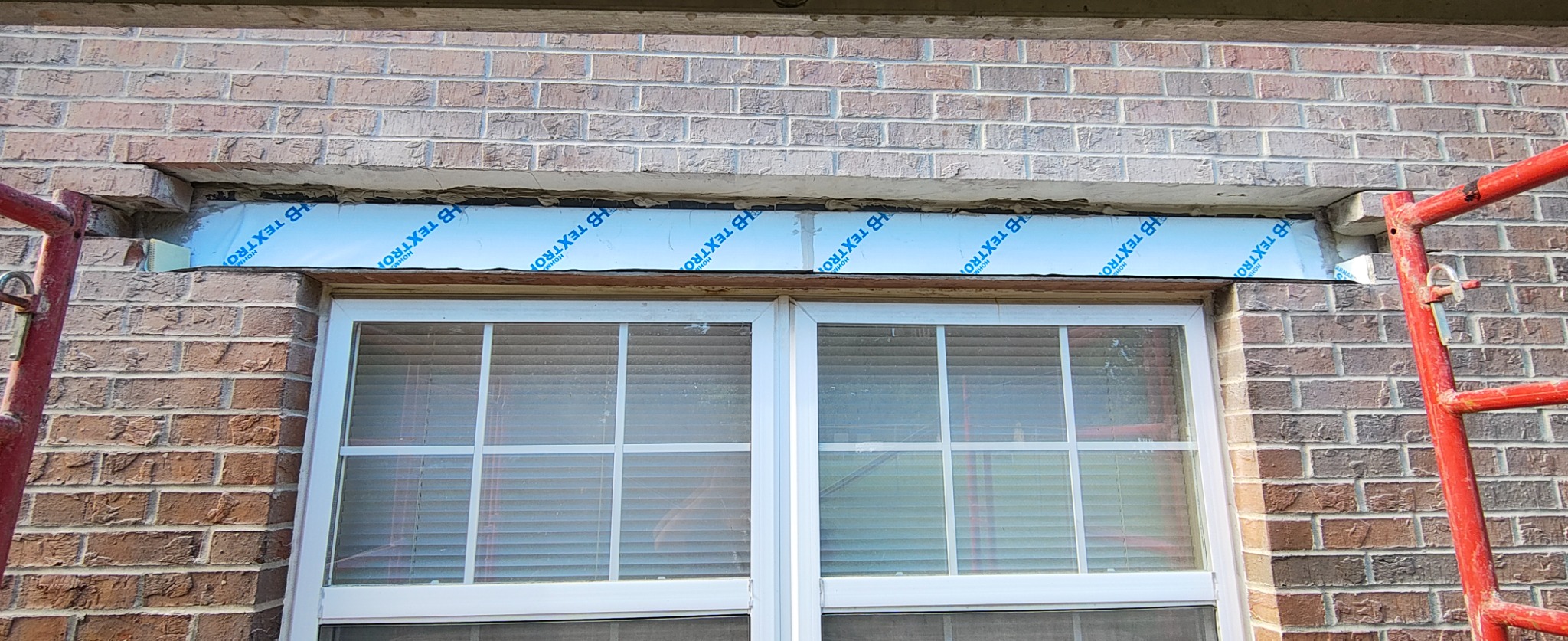 Lintel & Flashing Reconstruction: New flashing system